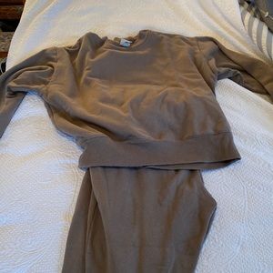 Target brown sweat suit